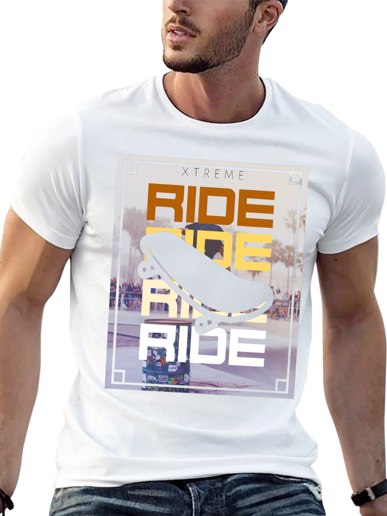 Xtreme Ride Skateboard T-Shirt