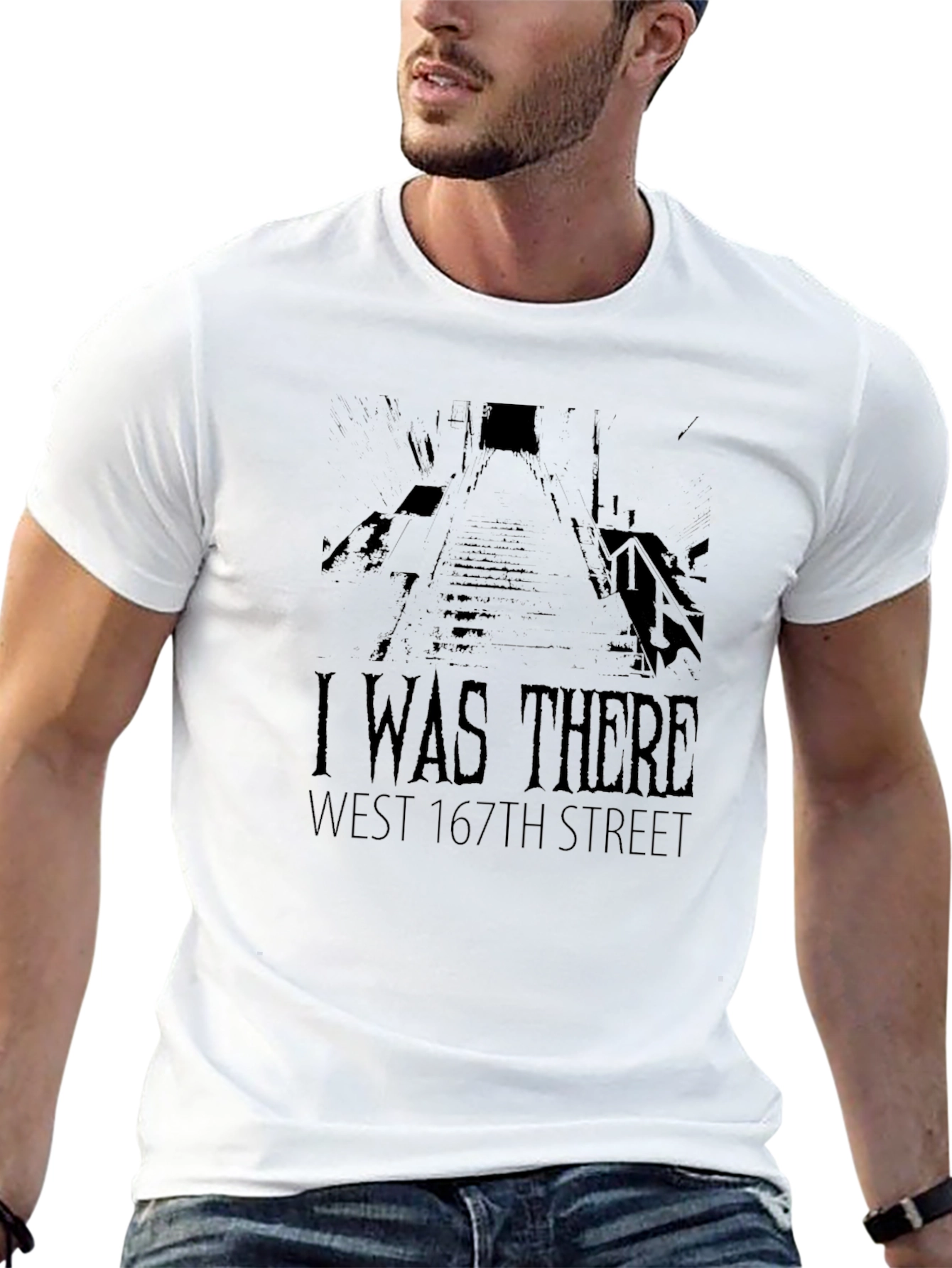 I Was There West 167th Street Black T-Shirt