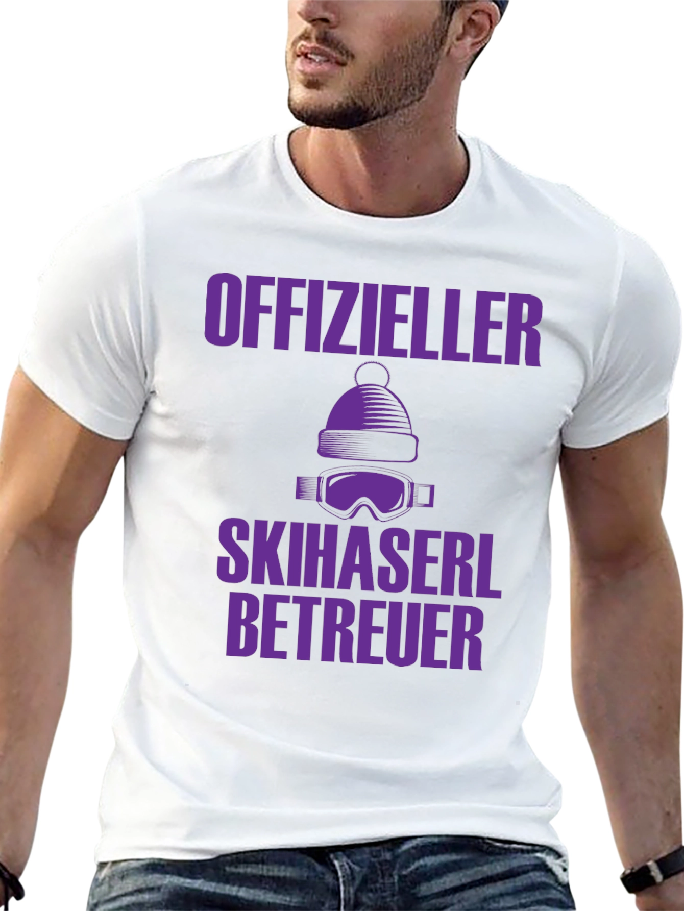 Offizieller Skihaserl Betreuer T-Shirt