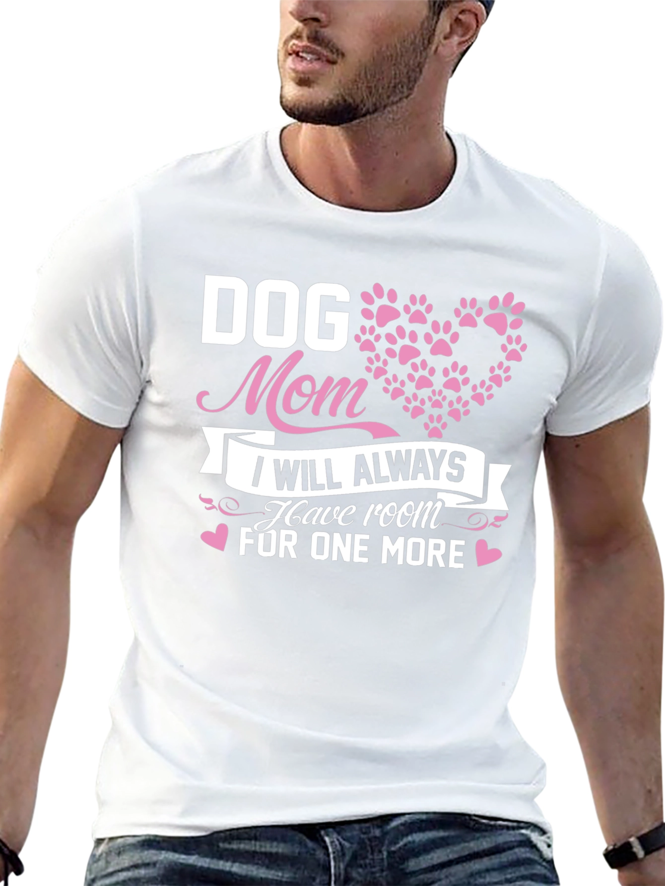 Dog Mom Graphic T-Shirt