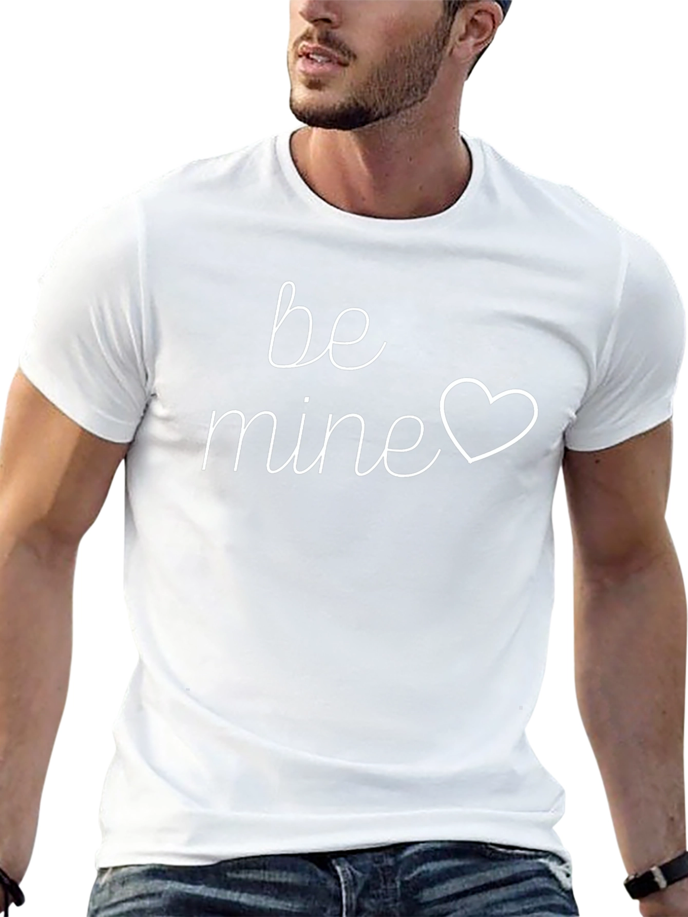 Be Mine Graphic Tee - Soft Cotton Blend