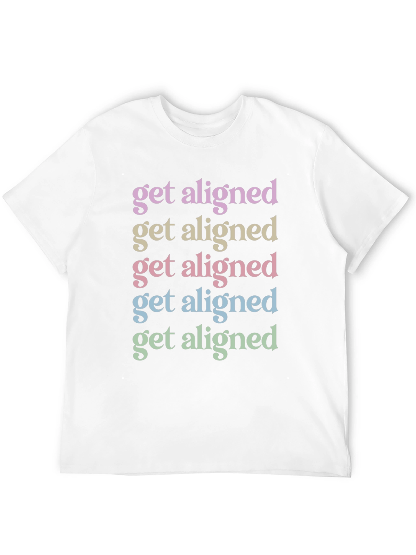 Get Aligned Graphic Tee - Comfort & Style