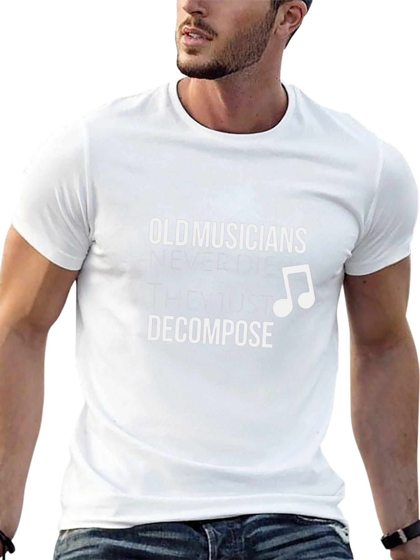 Old Musicians Decompose T-Shirt