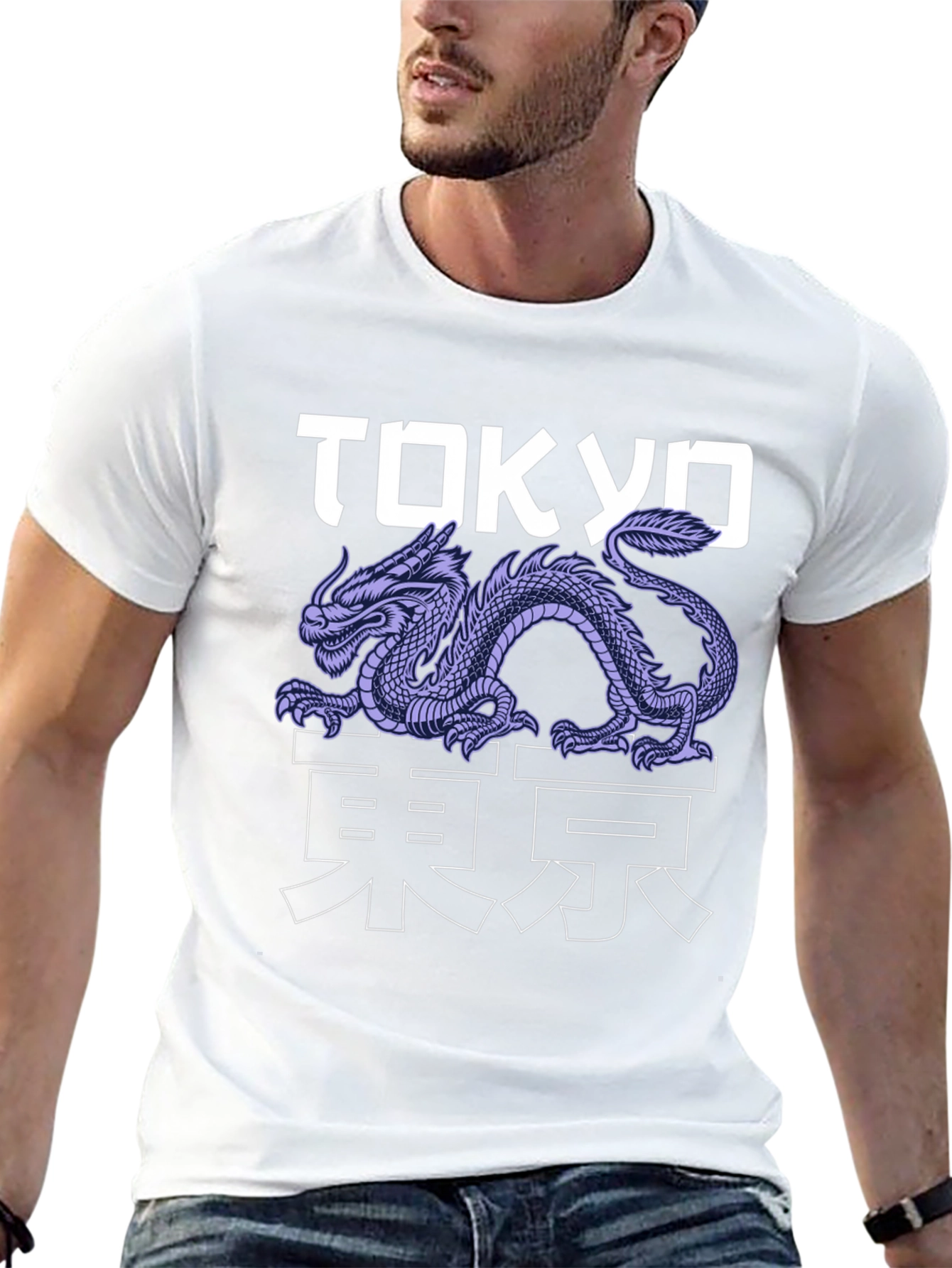 Tokyo Dragon Graphic Tee - Urban Style