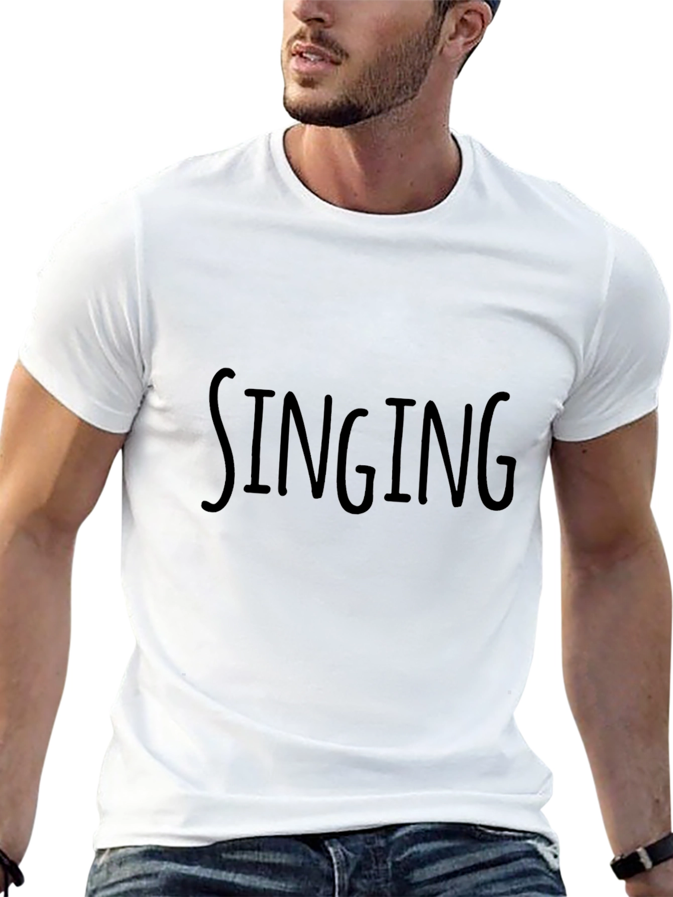 Singing Black T-Shirt