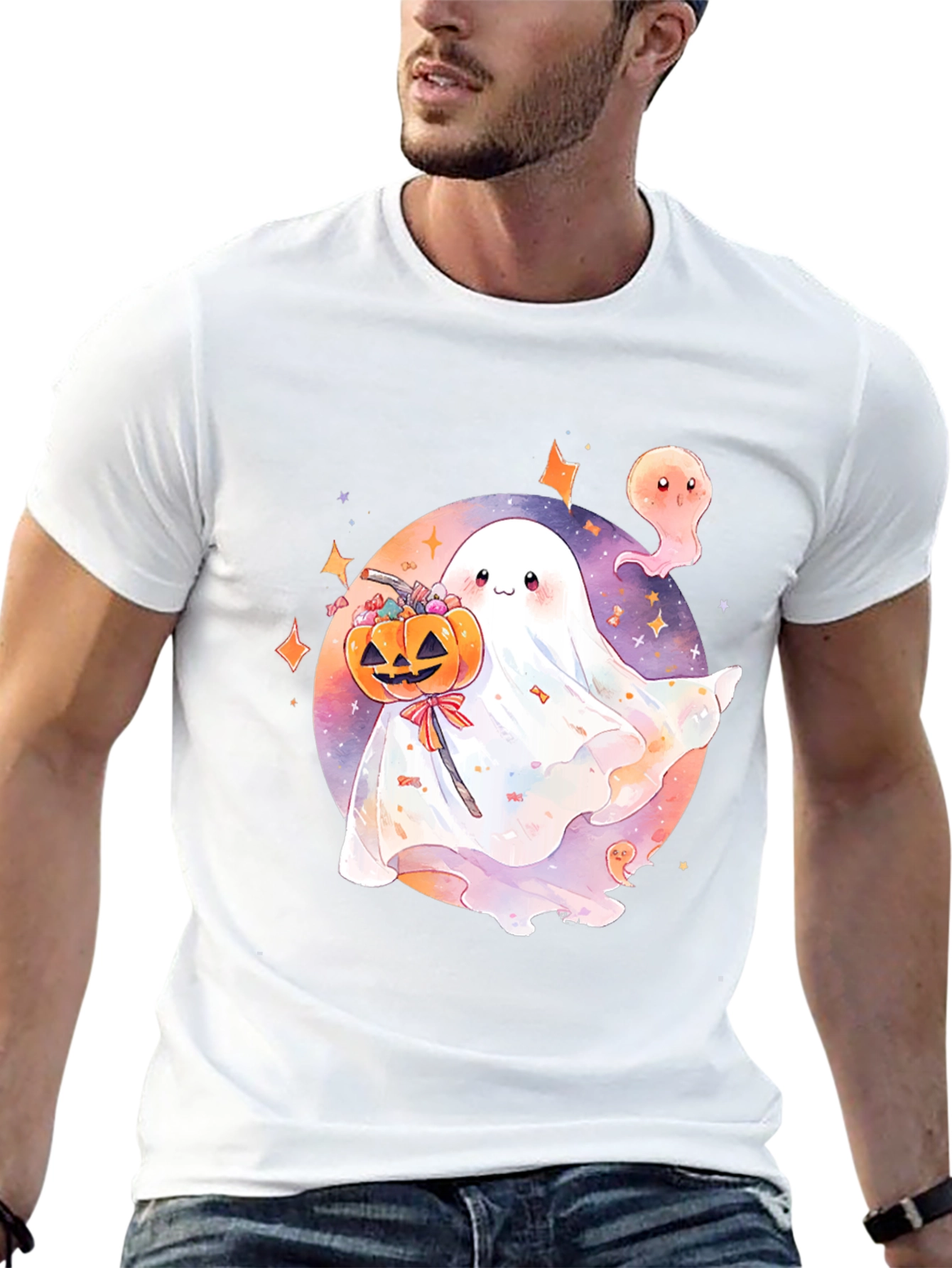 Cute Halloween Ghost T-Shirt