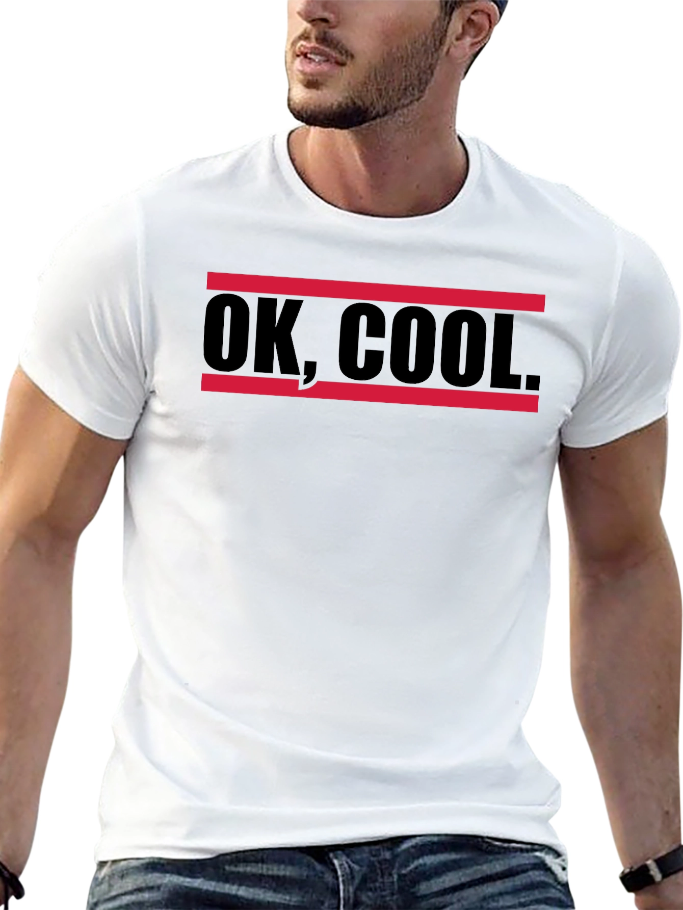 OK Cool Graphic Tee - Casual Comfort T-Shirt