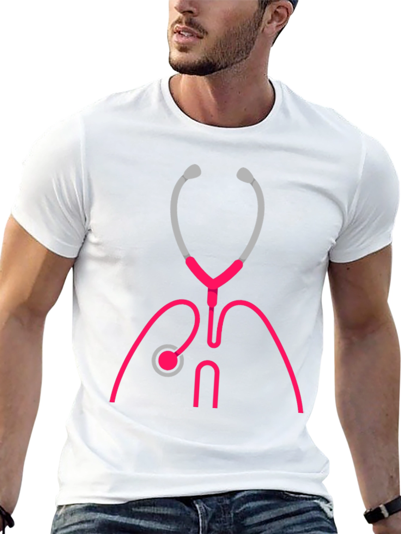 Doctor Stethoscope Graphic Tee