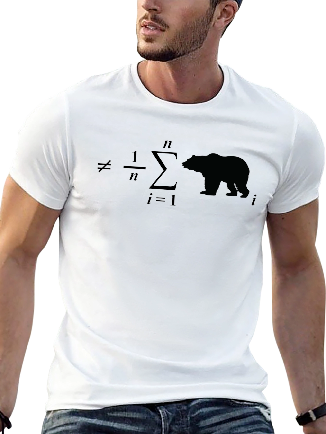 Mathematical Humor Bear Market Tee