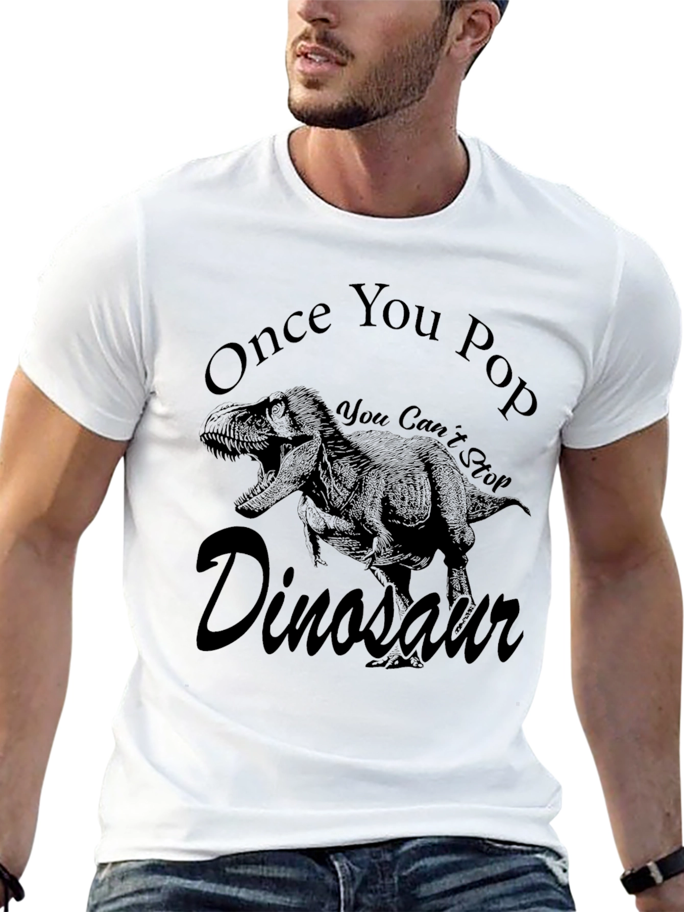 Dinosaur T-Rex Graphic Novelty T-Shirt