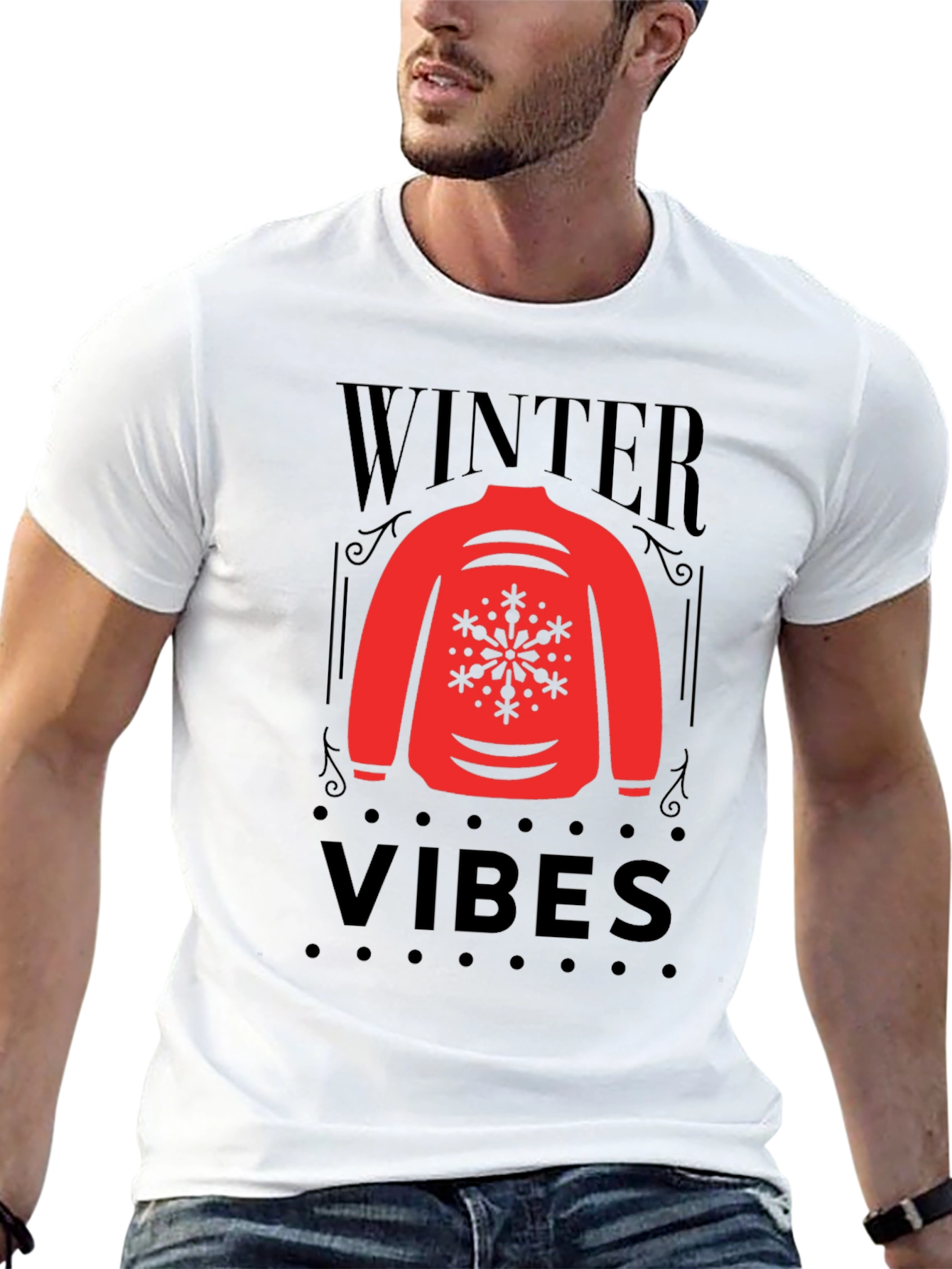 Winter Vibes Graphic T-Shirt
