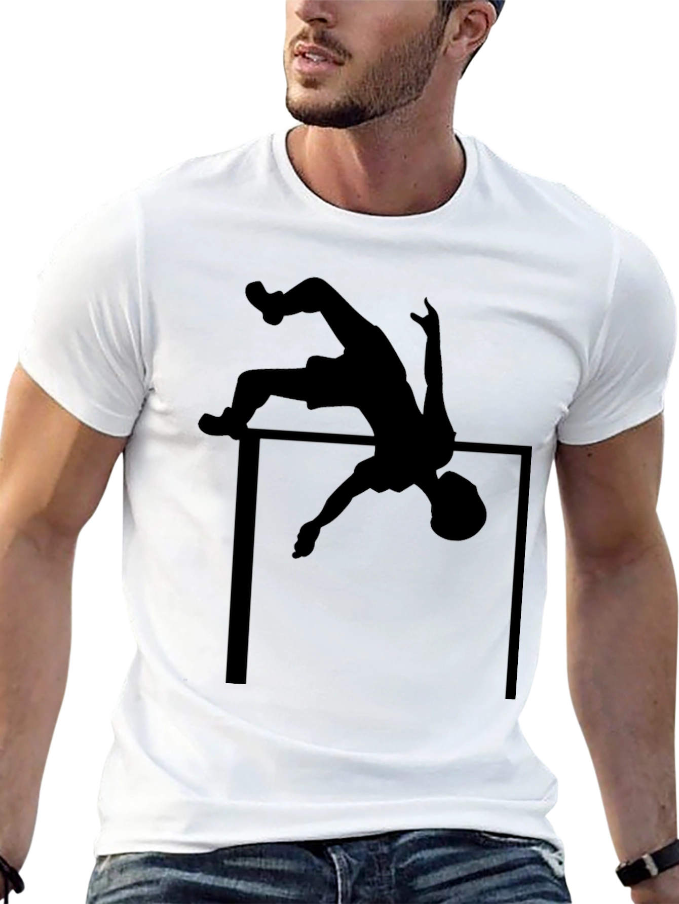 High Jump Silhouette Black T-Shirt