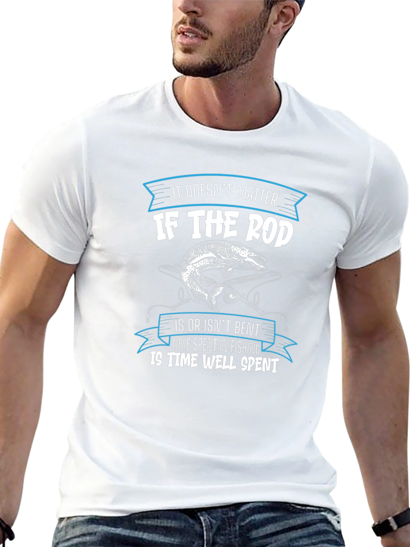 Fishing T-Shirt - Time Well Spent