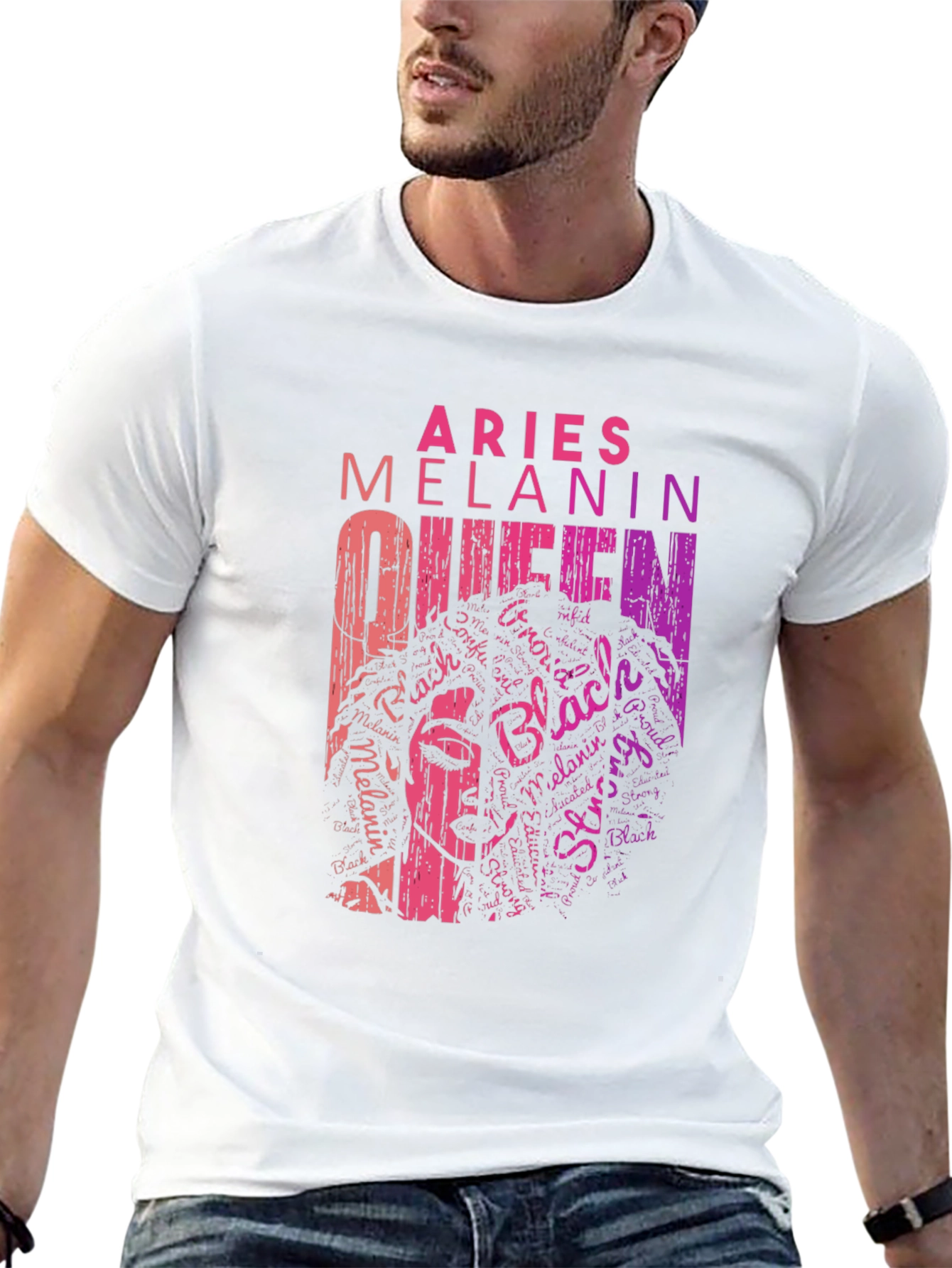 Aries Melanin Queen Graphic Tee