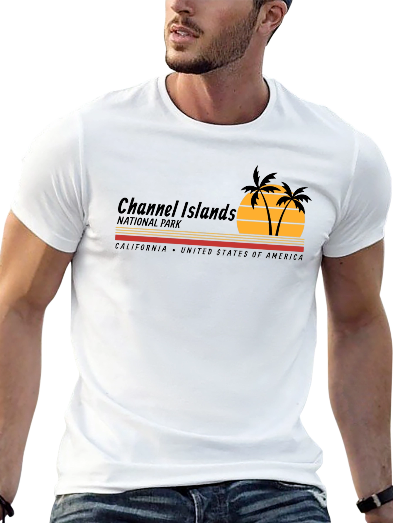 Channel Islands National Park Black Graphic T-Shirt