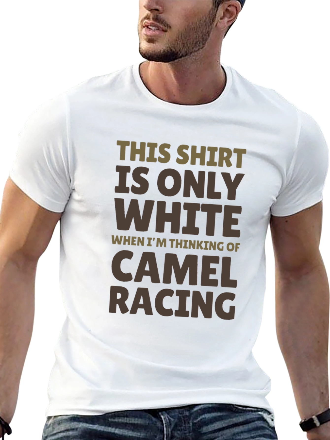 Camel Racing Humor T-Shirt