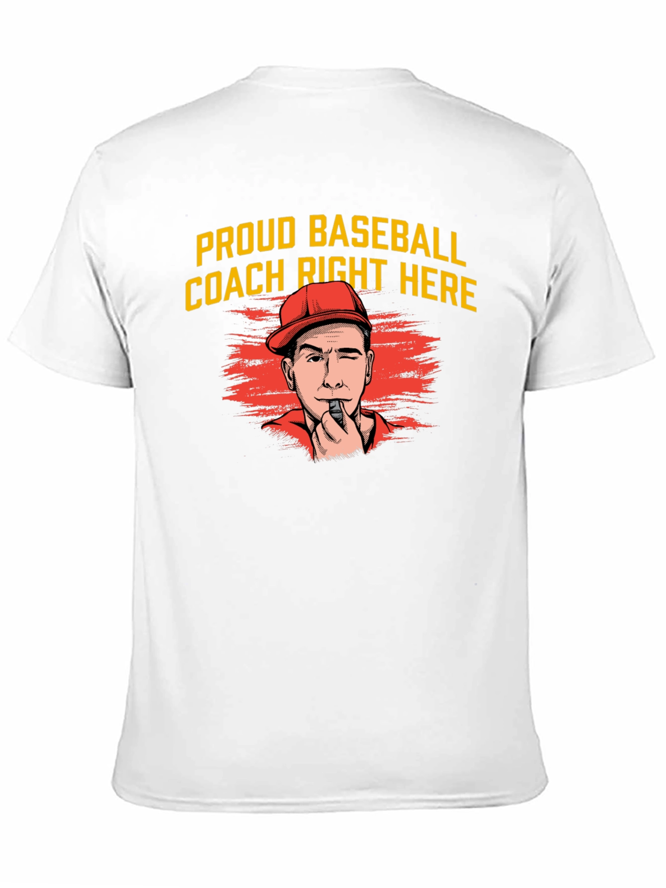 Proud Baseball Coach Graphic Tee
