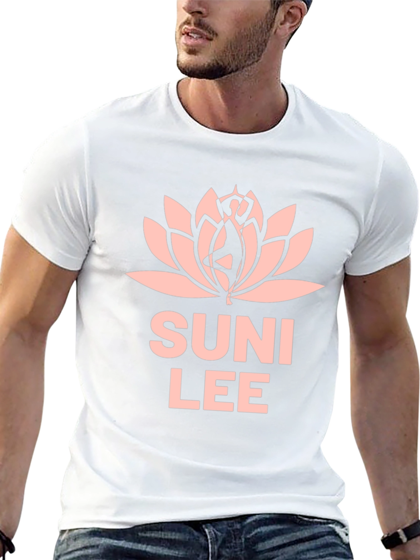 Suni Lee Lotus Graphic T-Shirt - Black