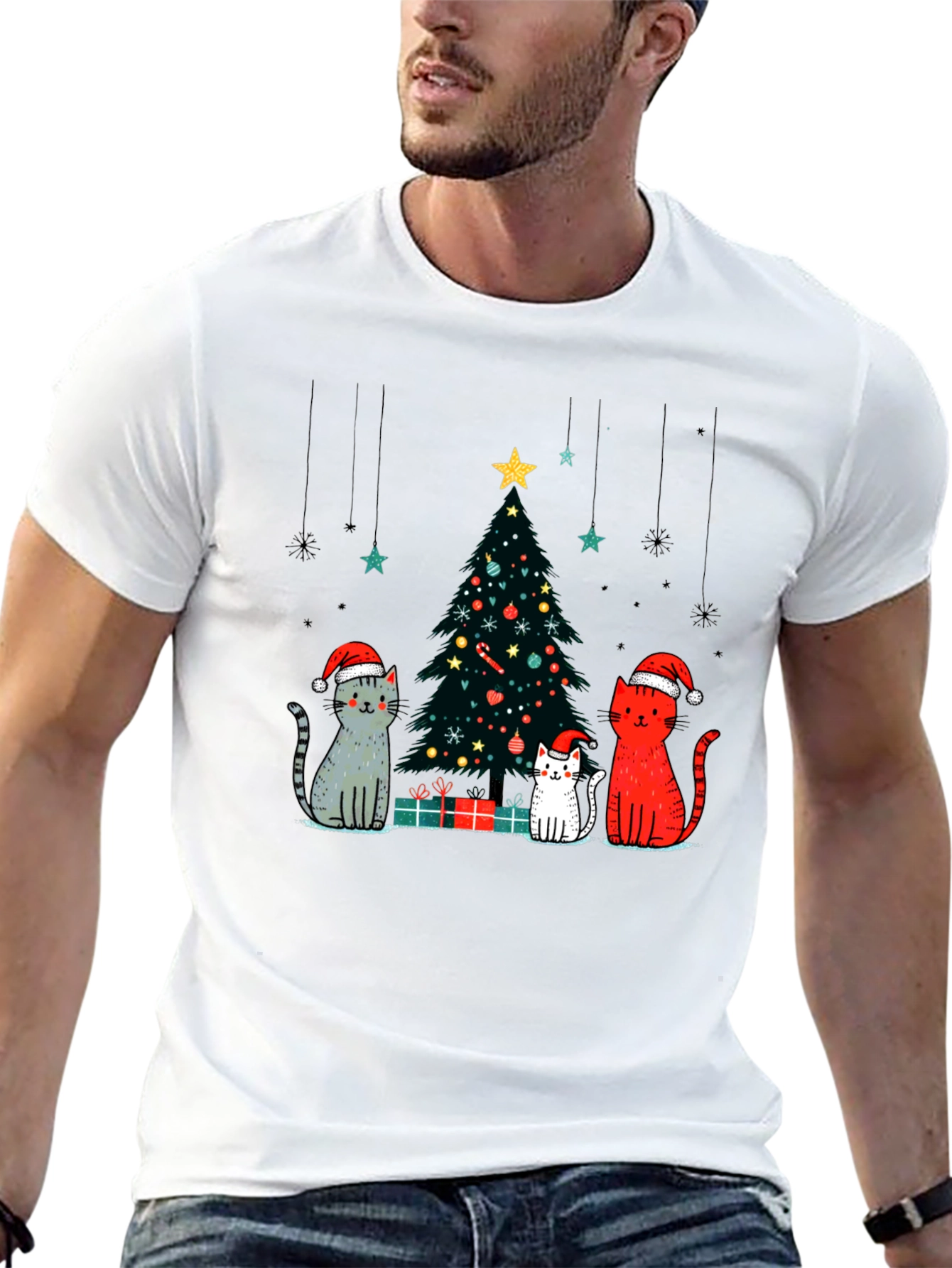 Christmas Cats T-Shirt