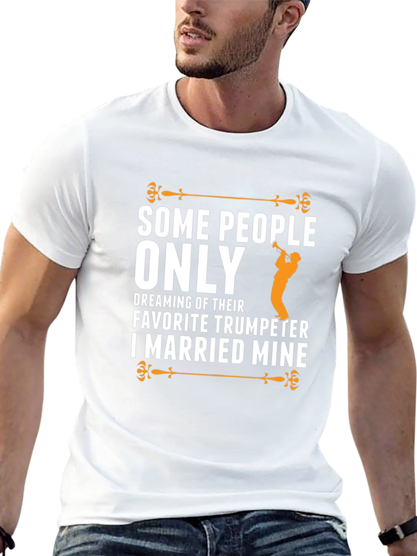 Funny Trumpeter Husband T-Shirt