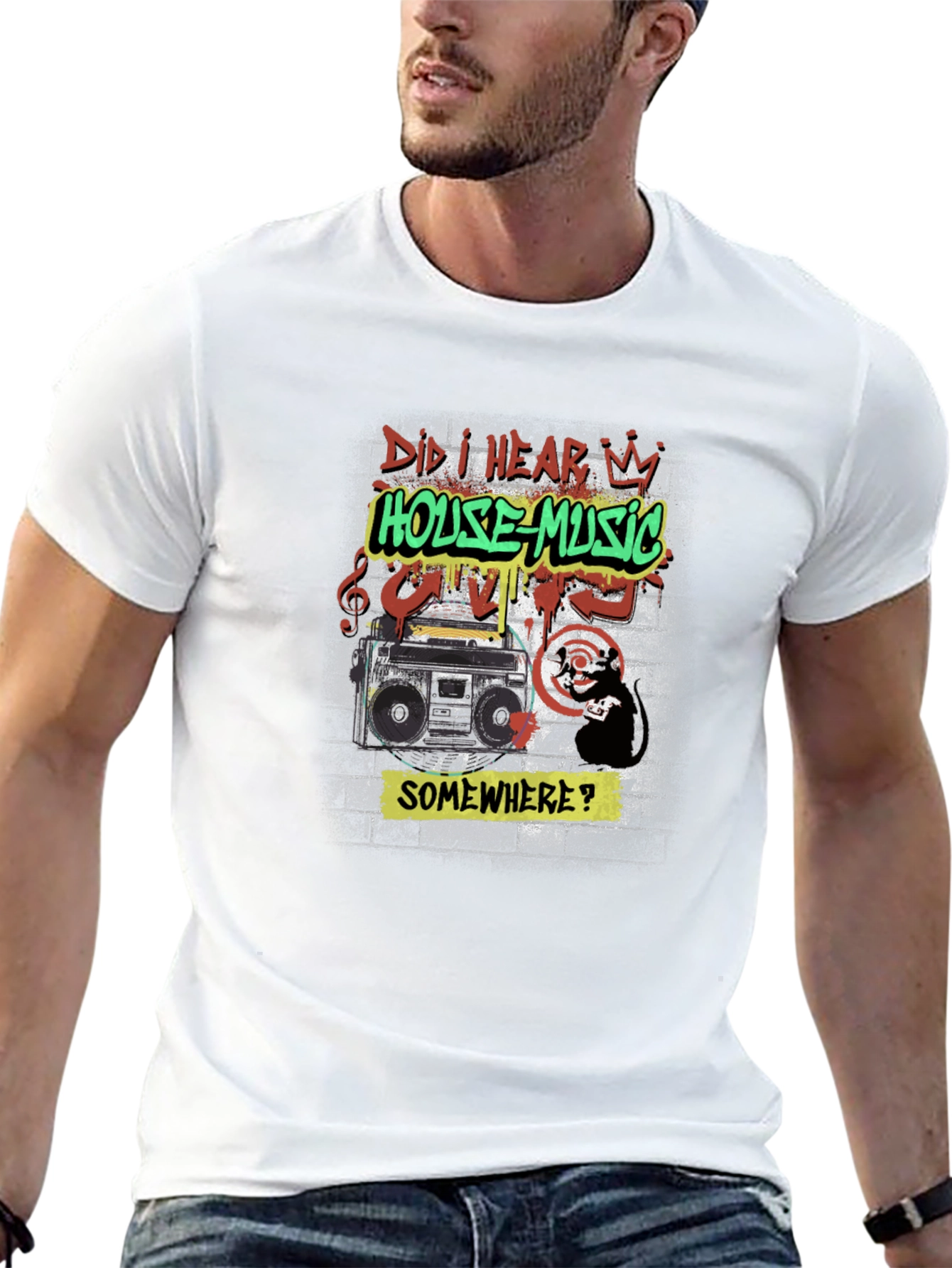House Music Graffiti T-Shirt