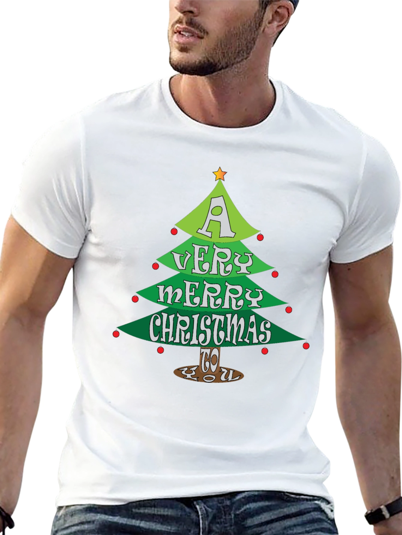 A Very Merry Christmas Tree T-Shirt