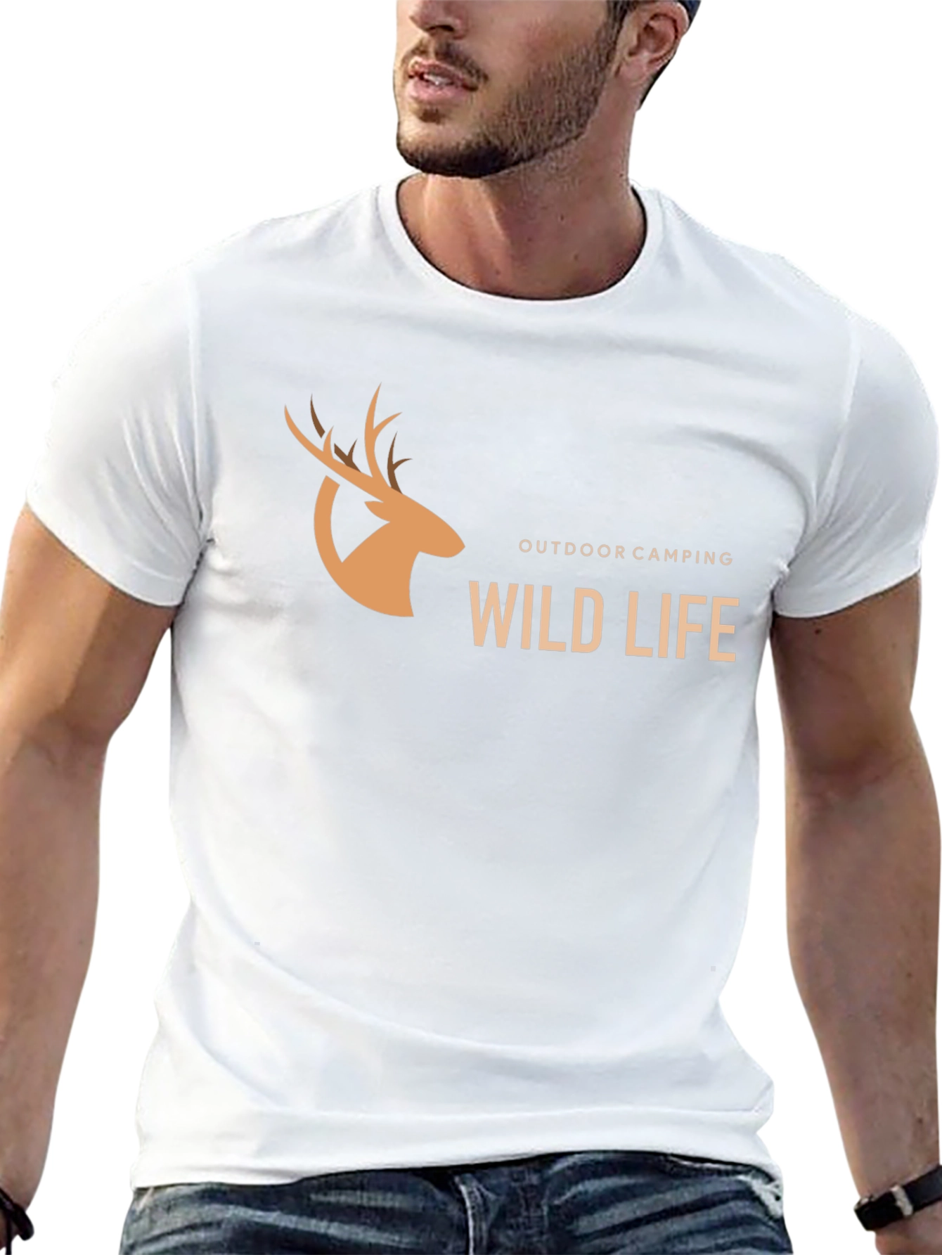 Wild Life Graphic Tee | Outdoor Camping Shirt