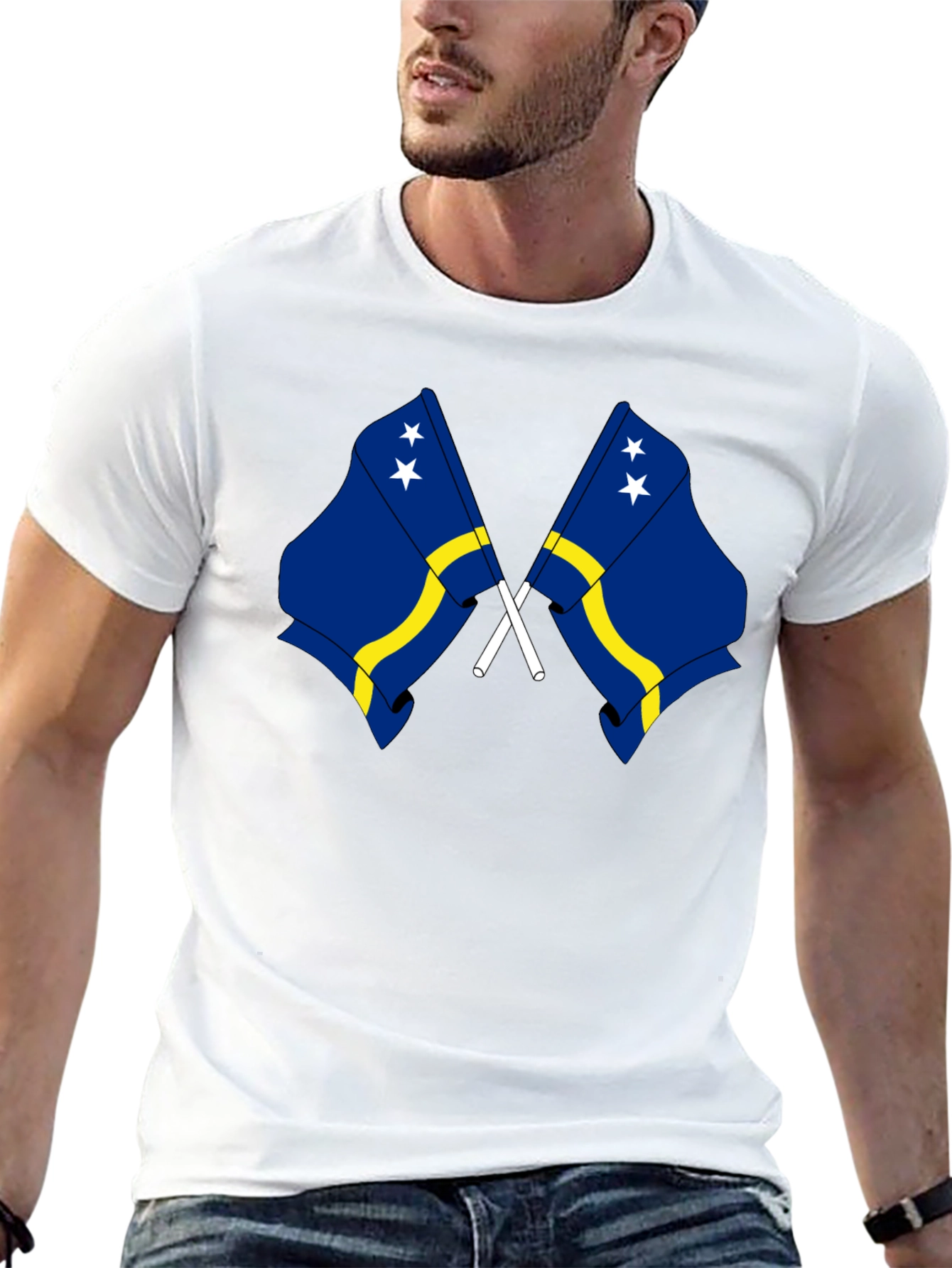 Curacao Flag T-Shirt - Island Pride