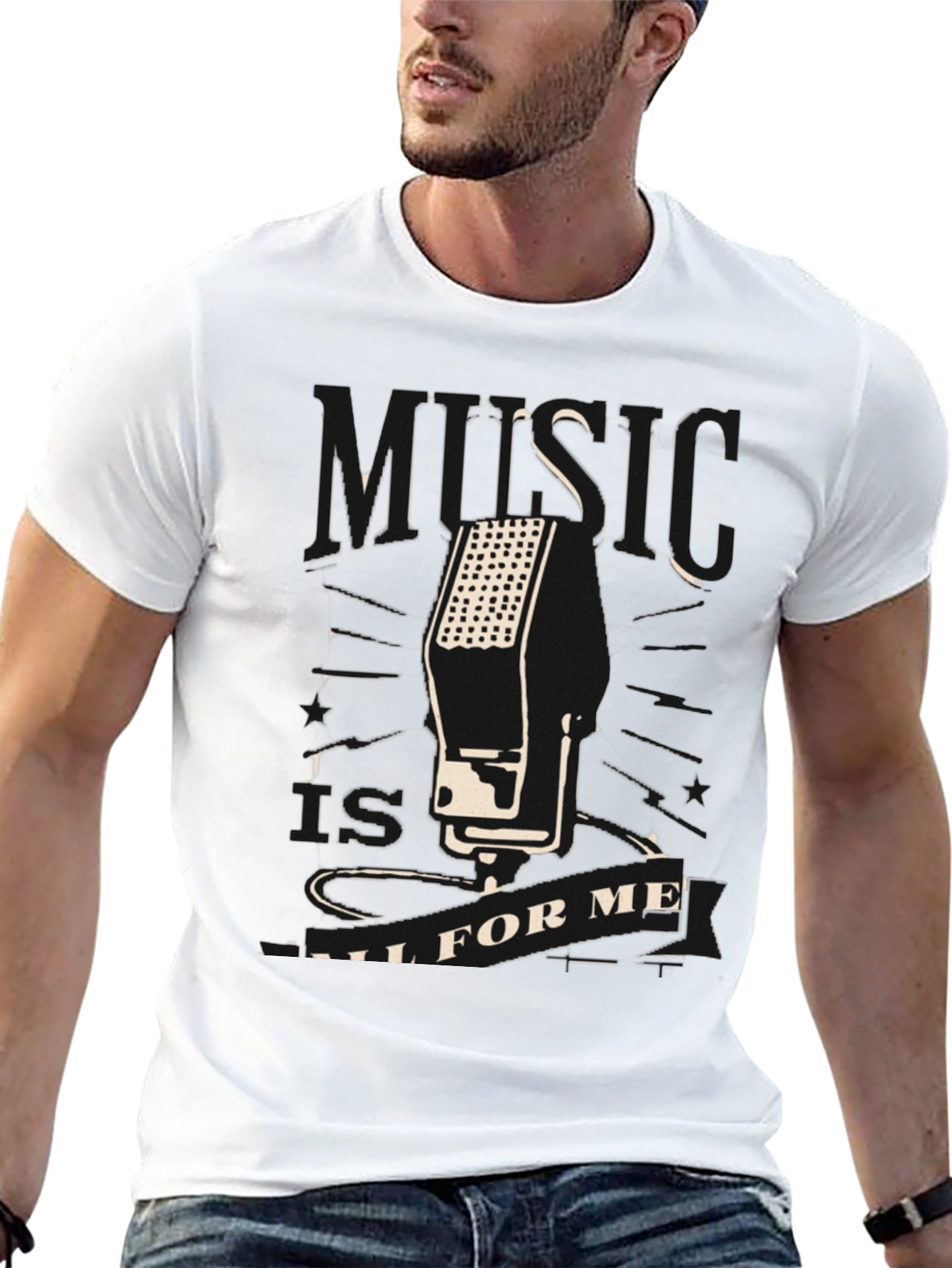 Music Is All For Me T-Shirt