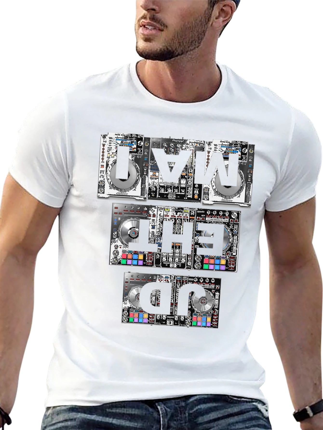 DJ Mixer Graphic T-Shirt - Music Lovers Tee