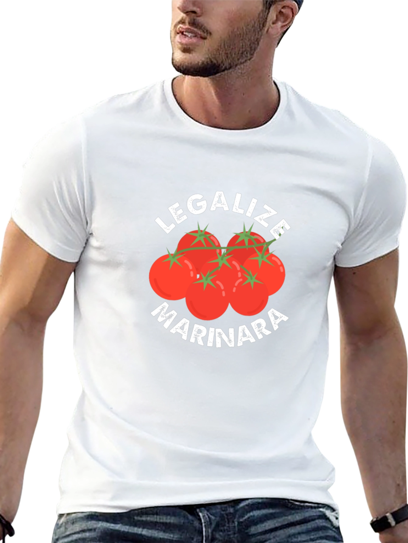 Legalize Marinara Tomato Graphic T-Shirt