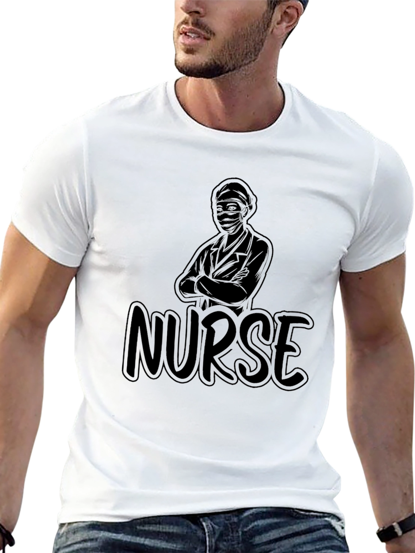 Nurse Graphic Tee - Medical Professional Apparel