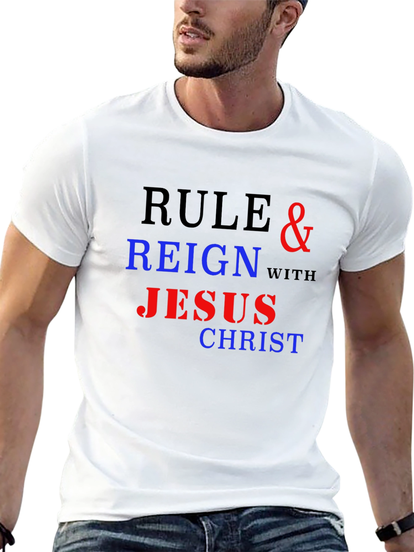 Rule & Reign With Jesus Christ Graphic Tee