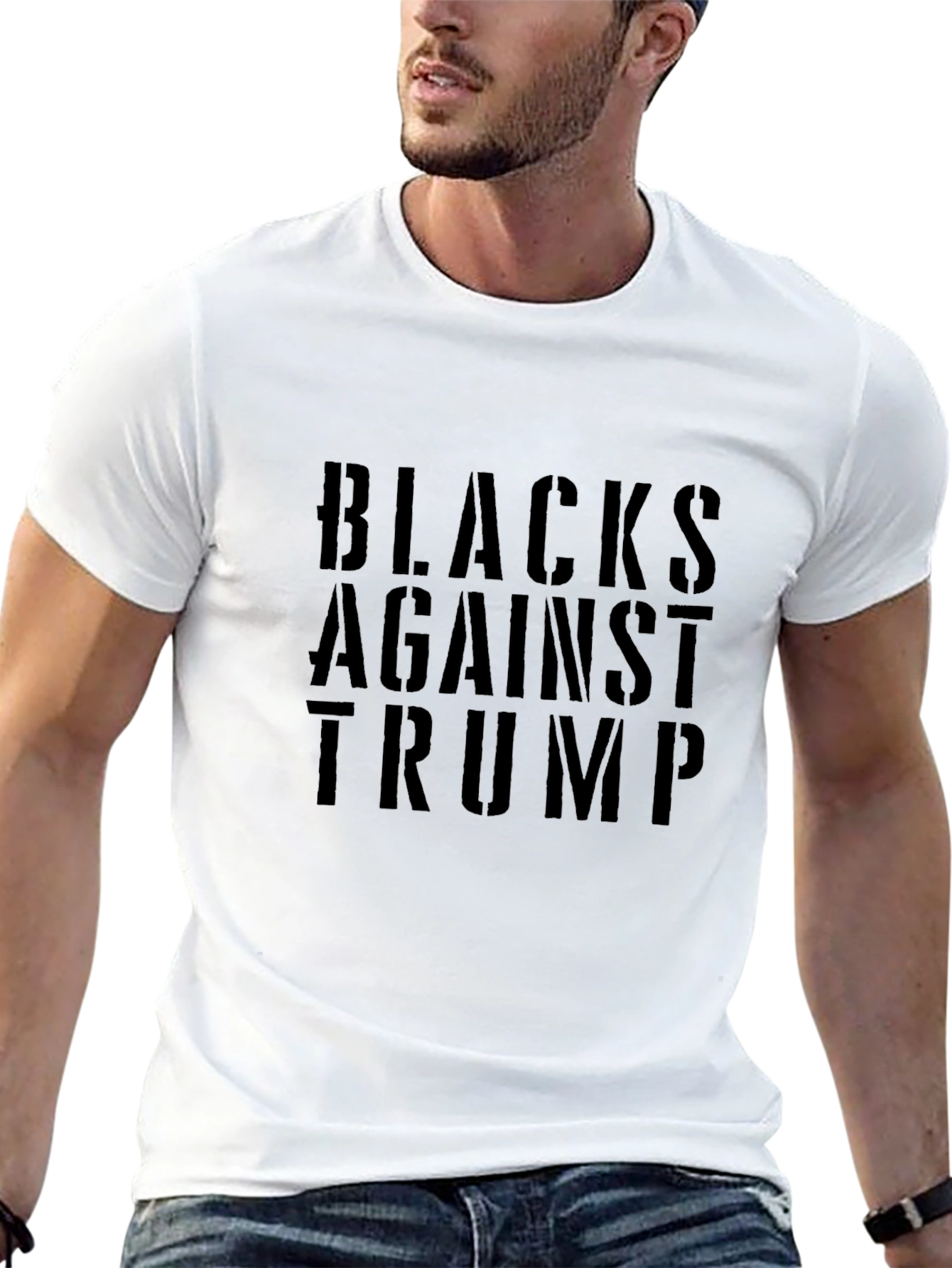 Blacks Against Trump Graphic Tee