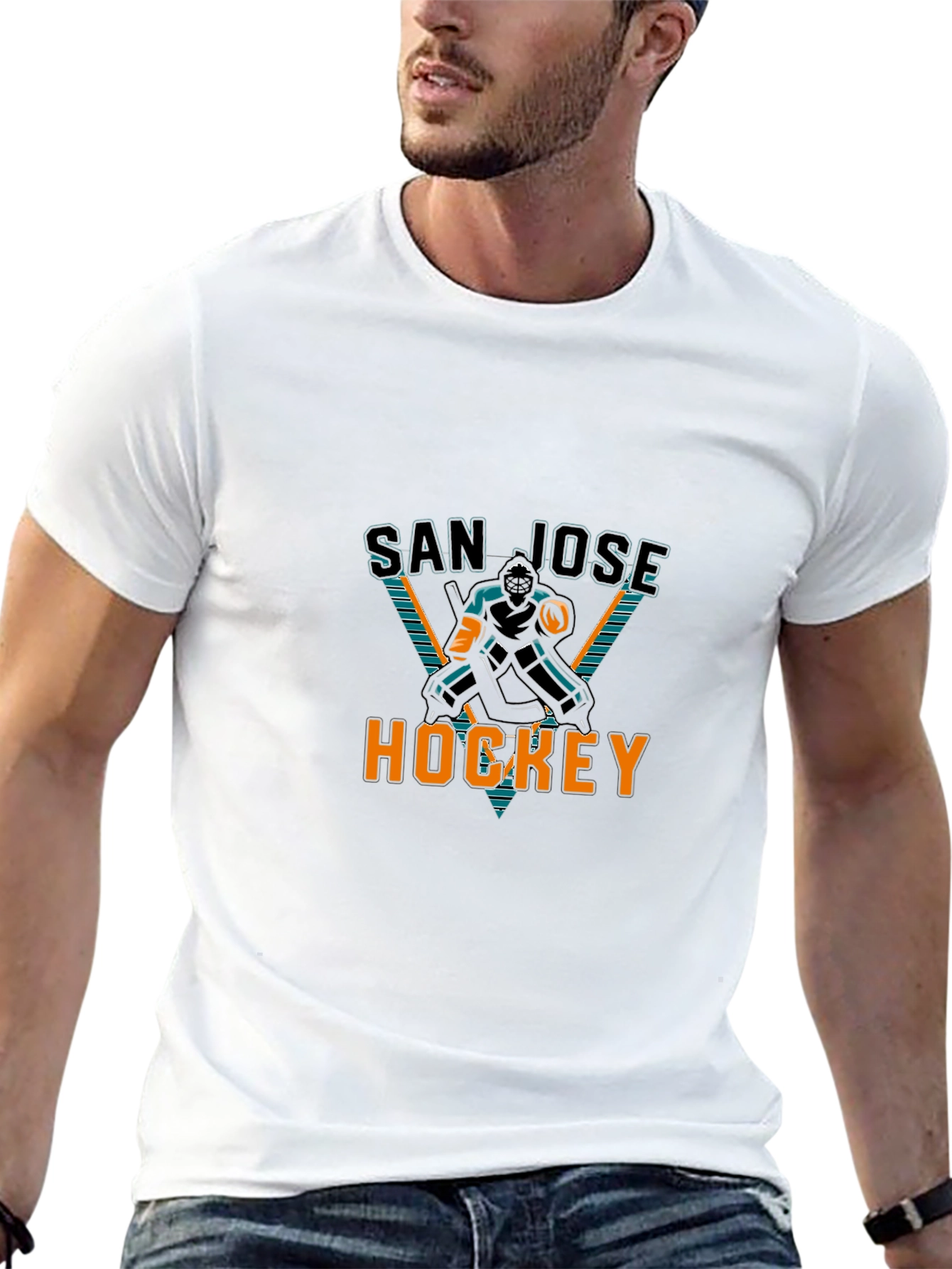 San Jose Hockey Graphic T-Shirt