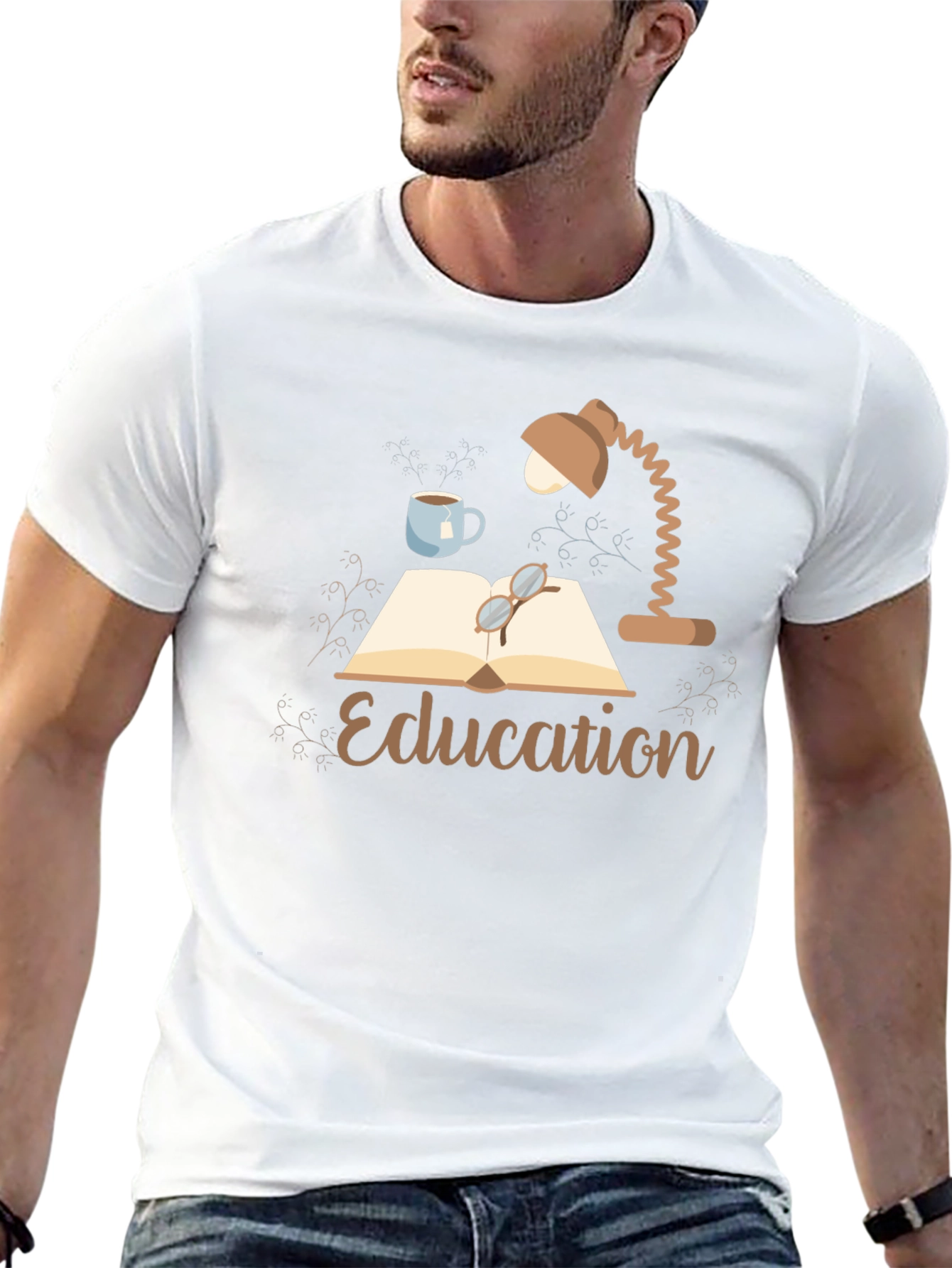 Education Themed Graphic T-Shirt