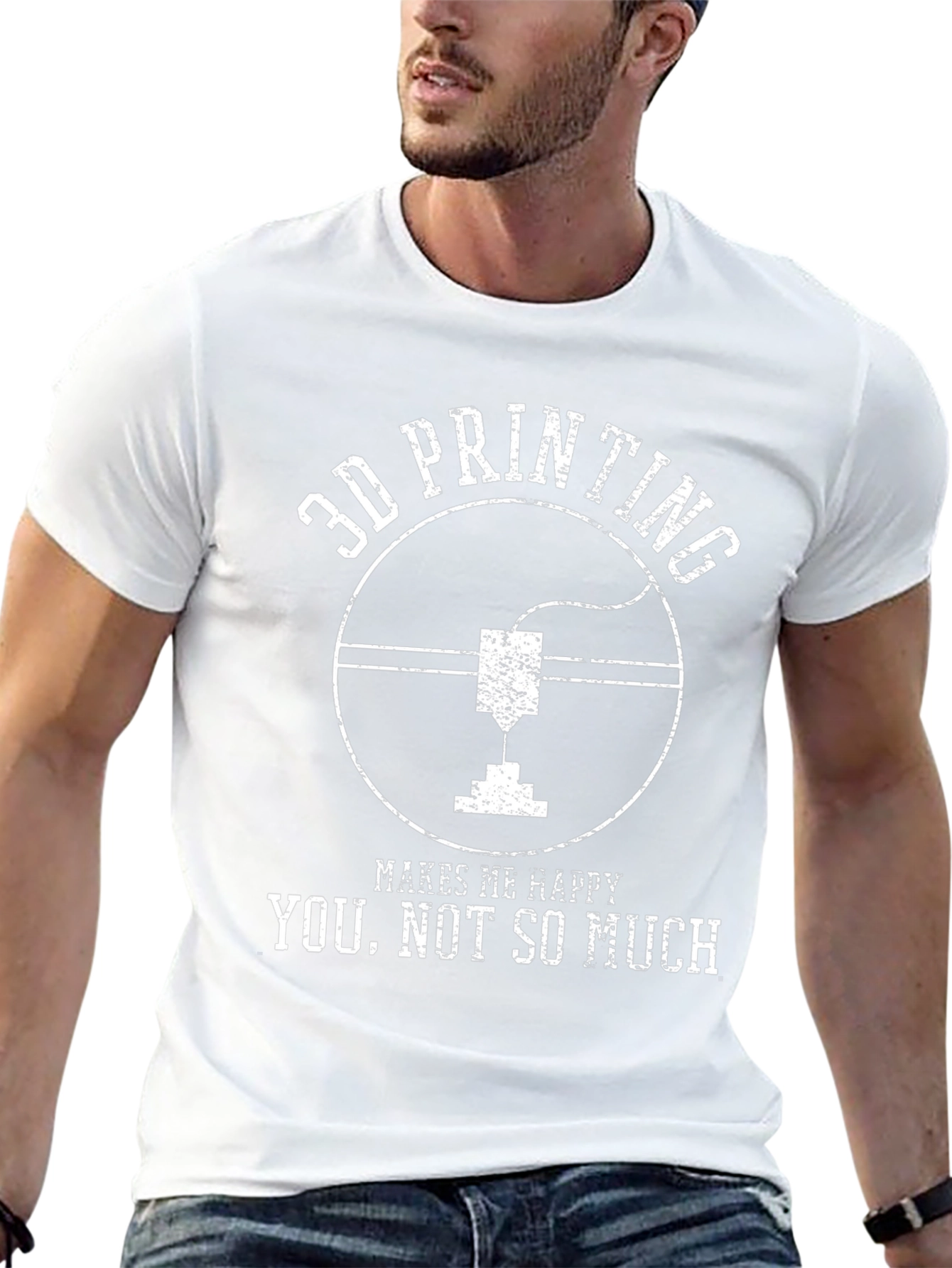 3D Printing Makes Me Happy T-Shirt