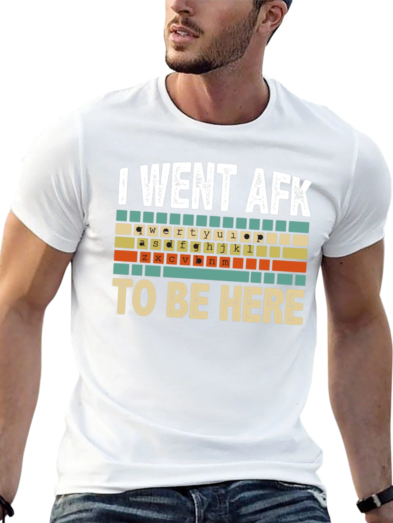 I Went AFK to Be Here Graphic T-Shirt