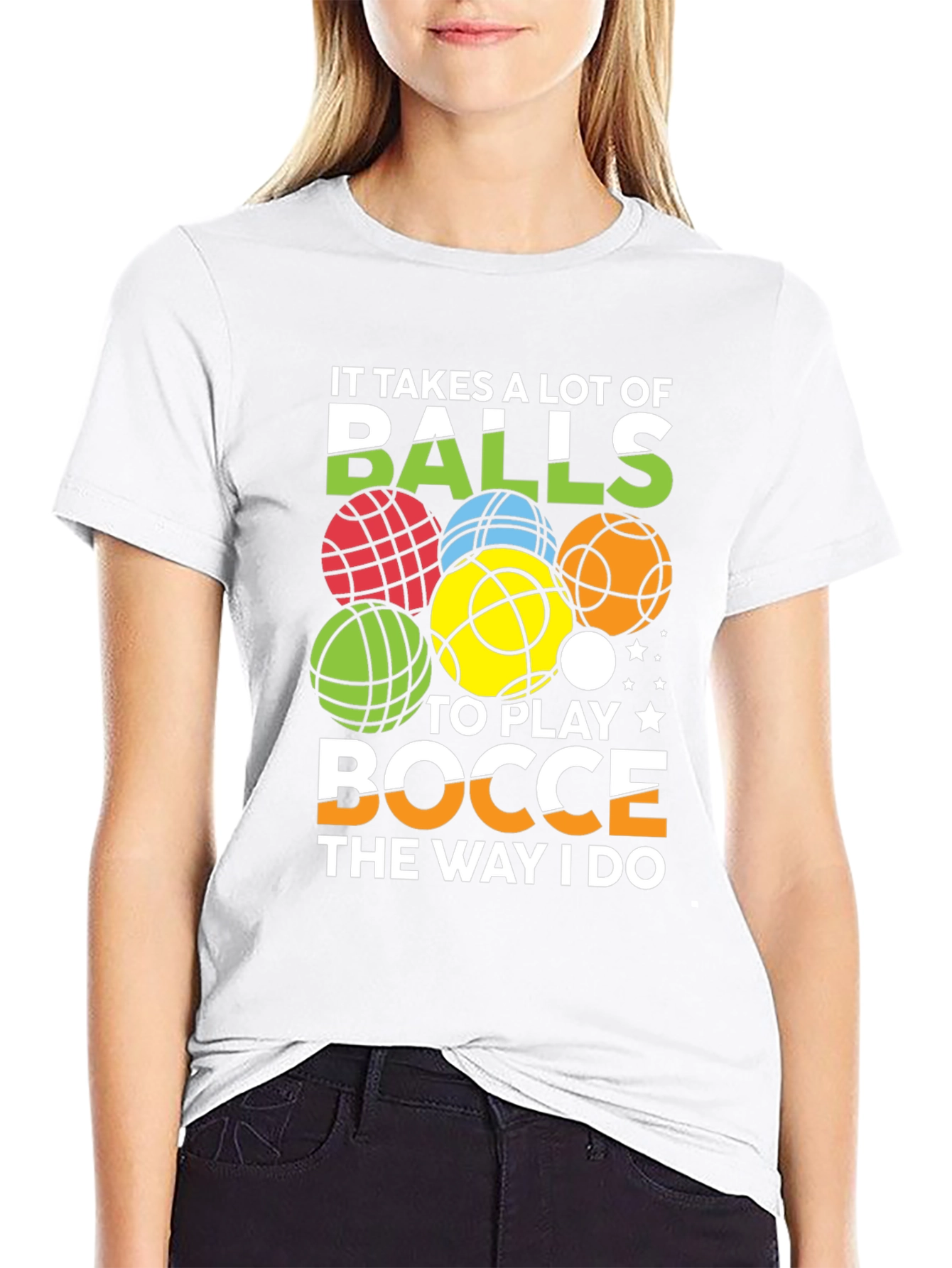 Bocce Balls Graphic Tee - It Takes Balls