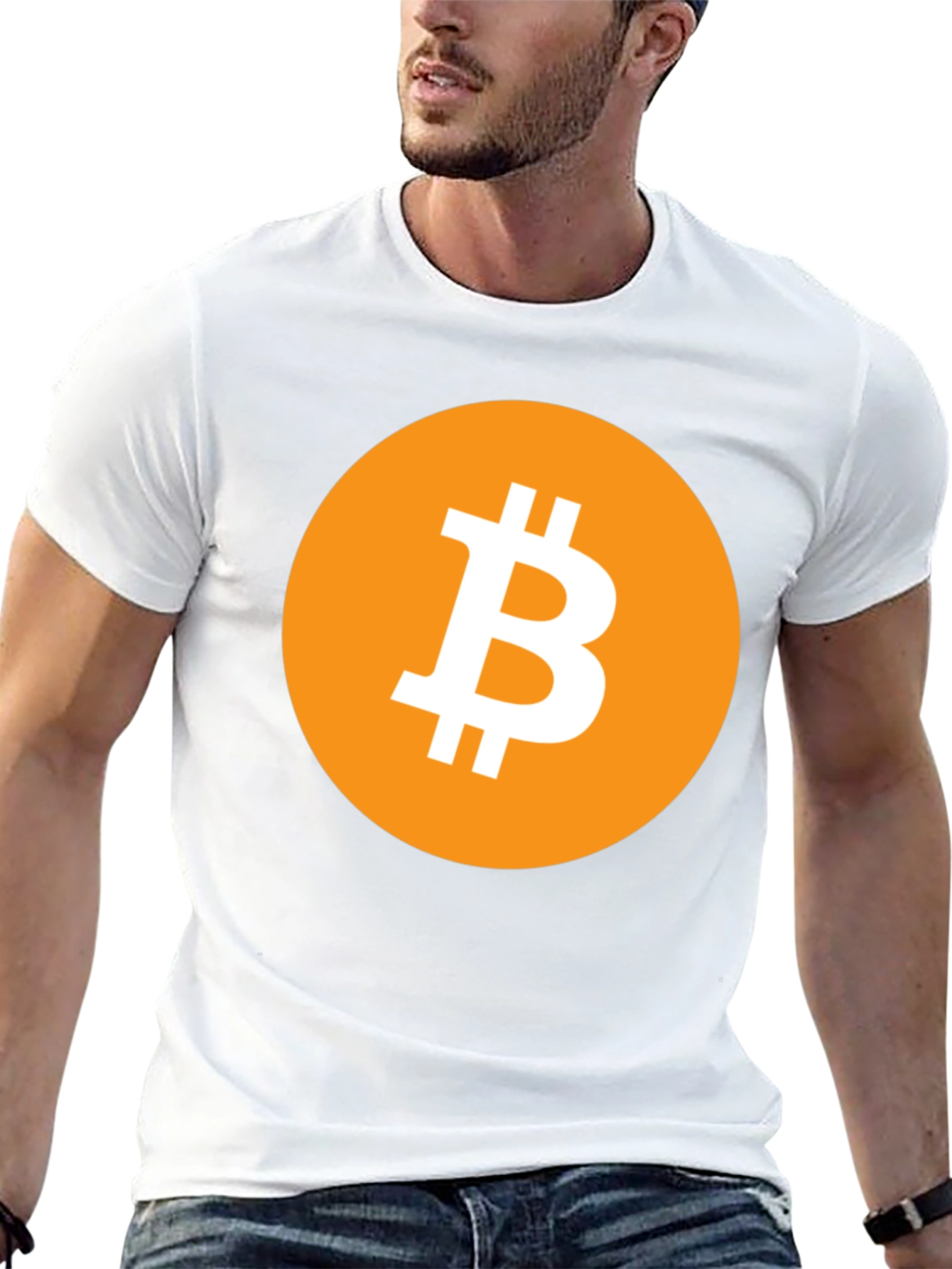 Bitcoin Logo T-Shirt - Crypto Currency Tee