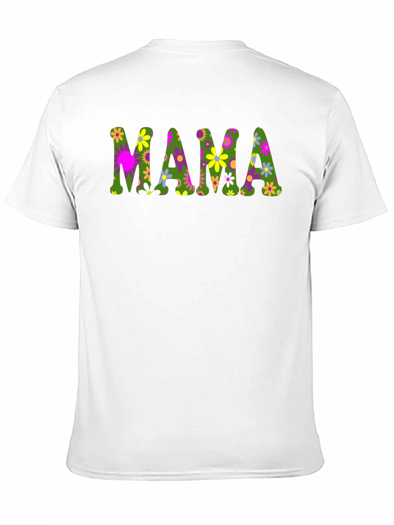 Floral Mama Graphic Tee - Trendy Mom T-Shirt