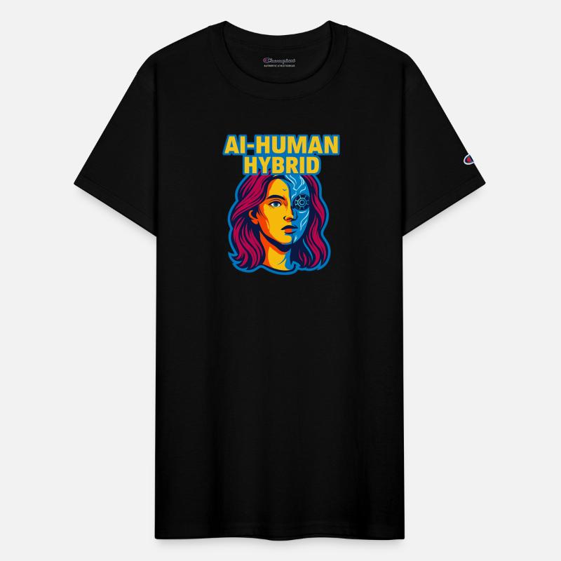 AI Human Hybrid Future Meets Flesh