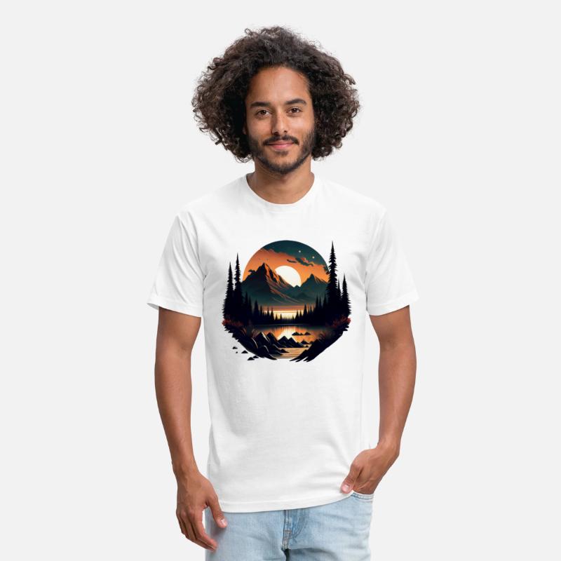 Beautiful Mountain Sunset