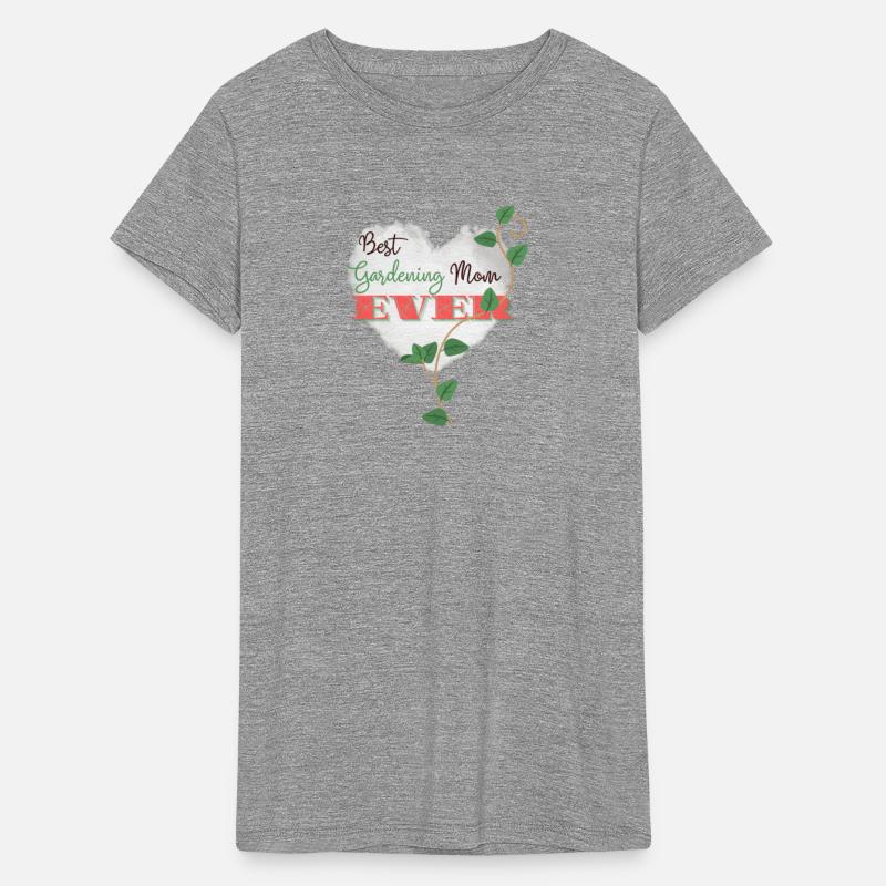 Best Gardening Mom Ever - Cloudy Best Mom Heart