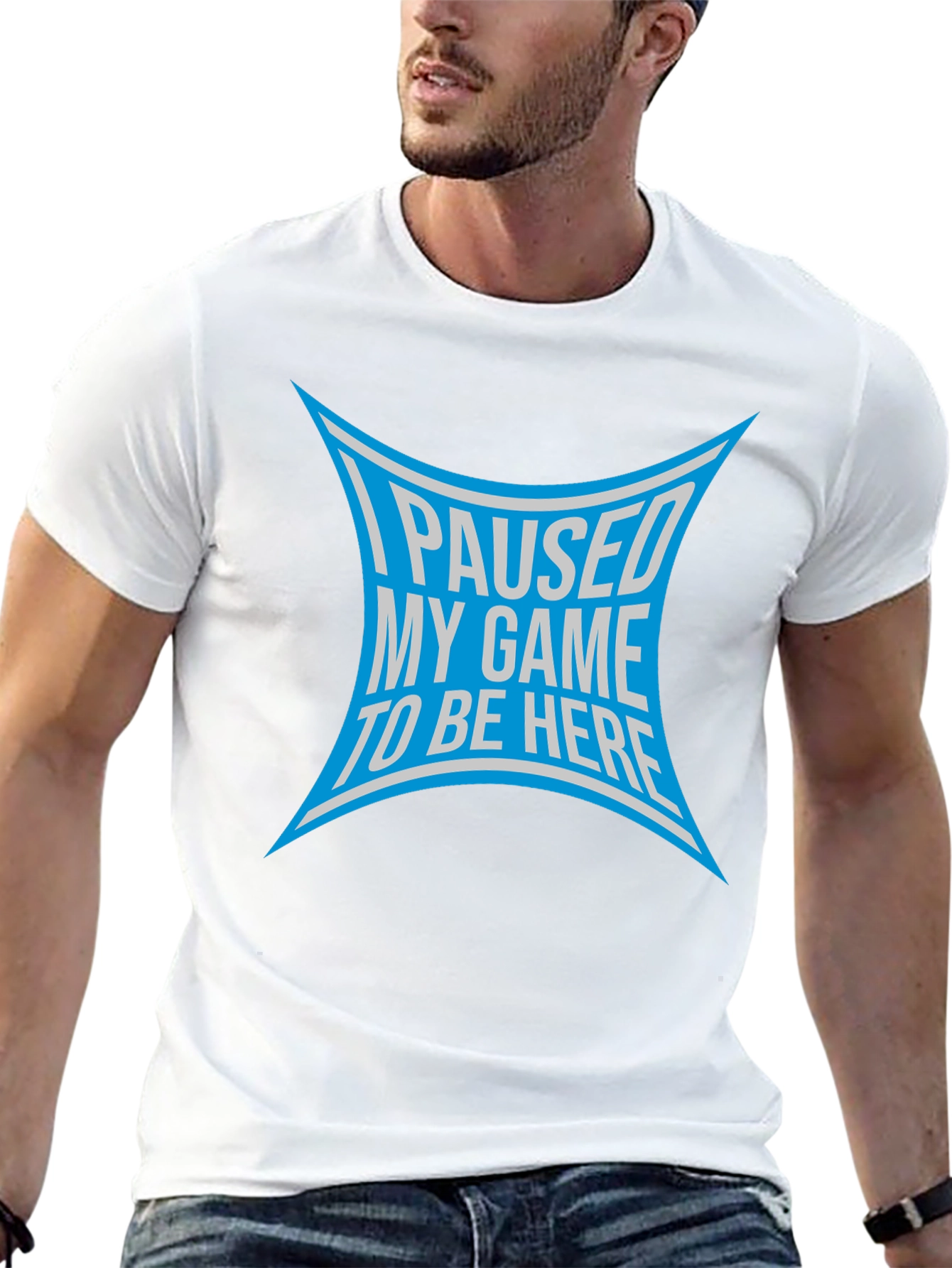 I Paused My Game T-Shirt - Gamer Apparel