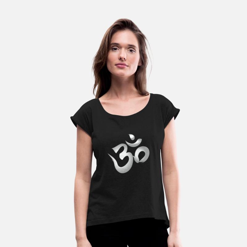 Buddhism Hinduism - Spirit Symbol Calligraphy OM 2
