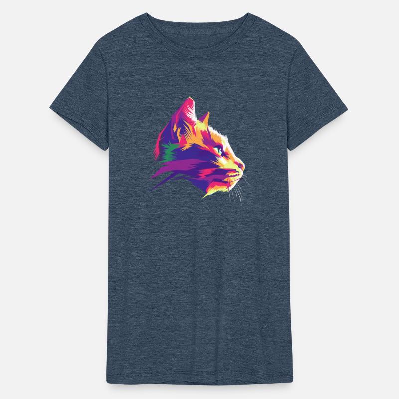 Cat s Head In Pop Art Style