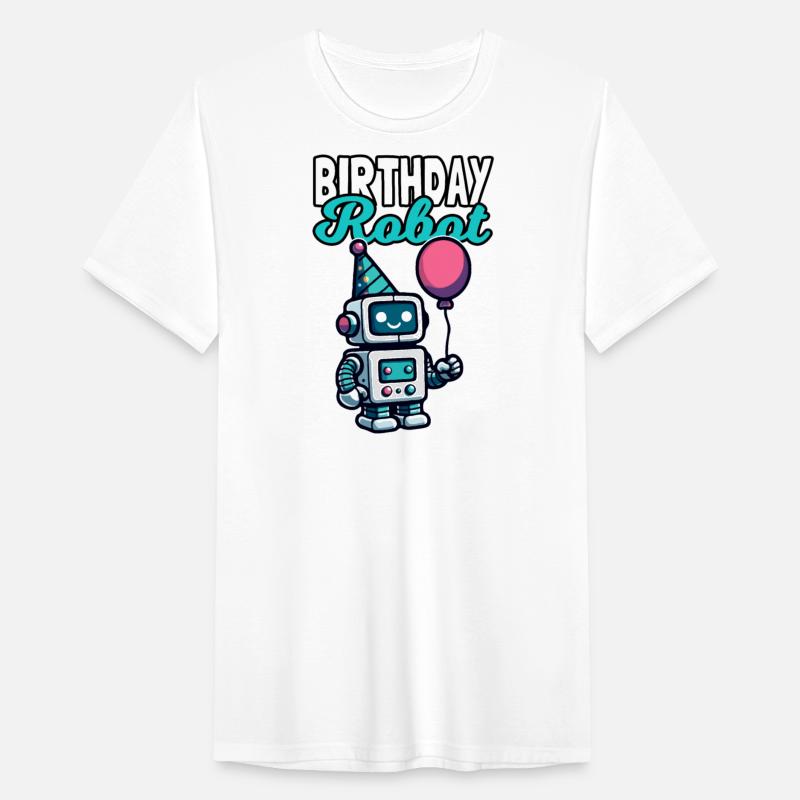 Cute Birthday Robot