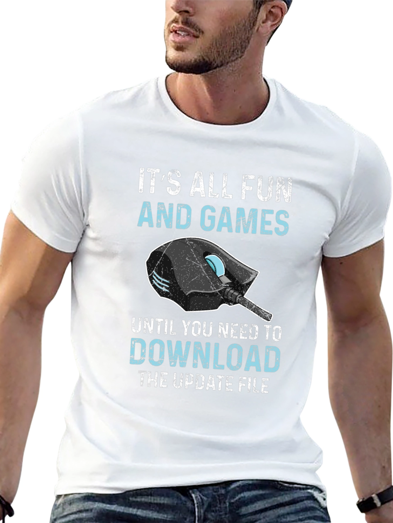 Gamer T-Shirt - Funny Gaming Update Quote