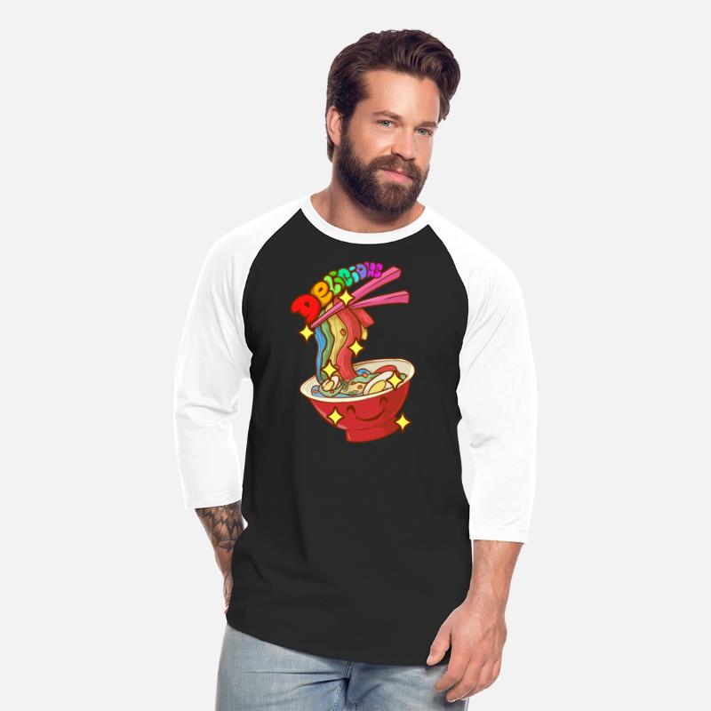 delicious rainbow noodle kawaii style for LGBT+